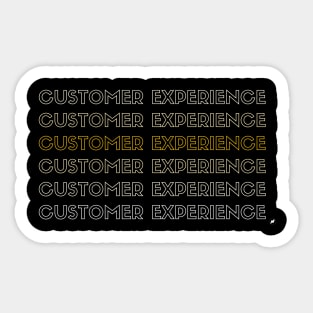 Customer Experience Sticker